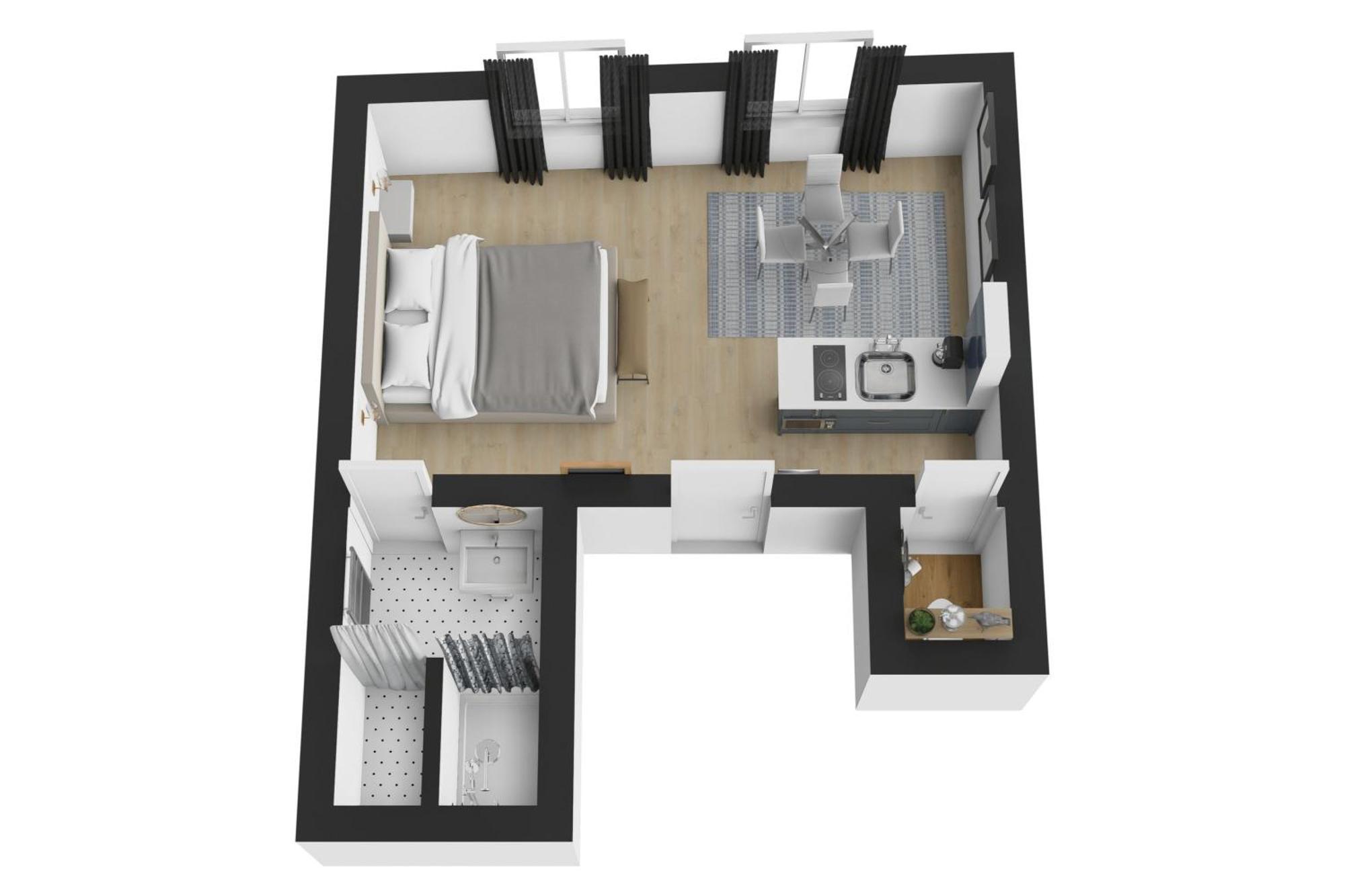 Appart 2 Personnes A 50M Des Commerces & Mer Barneville-Carteret Exterior photo